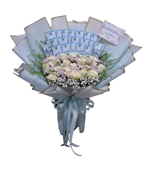 blue-ocean-buket-uang-bunga-50-ribu-biru-jakarta-chiara-florist1