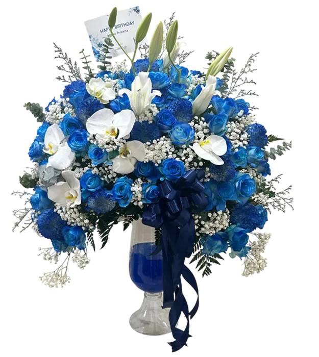 blue-empress-rangkaian-bunga-meja-jakarta-chiara-florist1