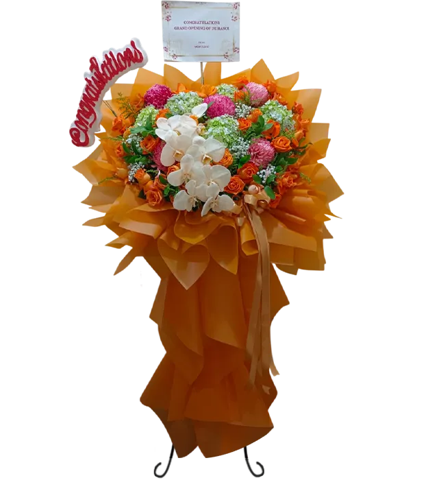 brownie-celebration-standing-flower-coklat-jakarta-chiara-florist1