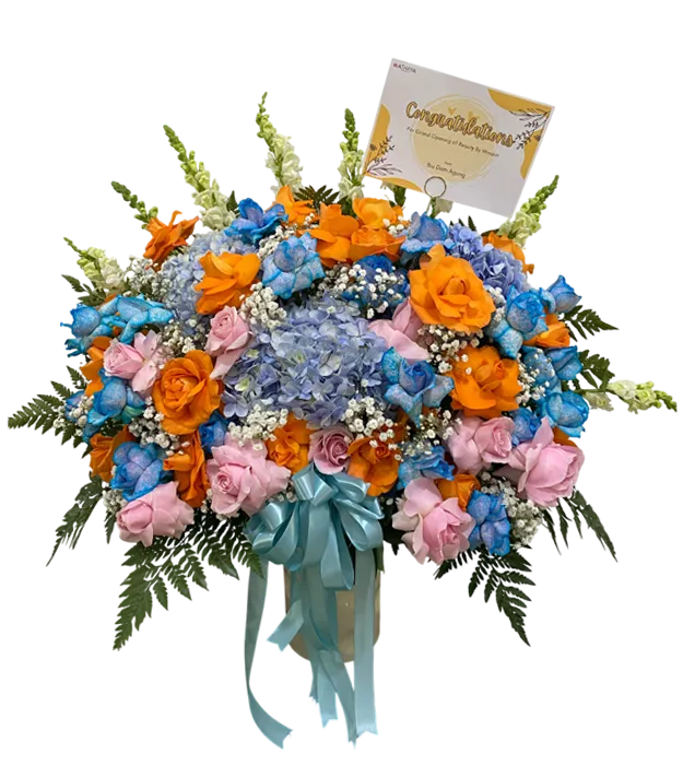 cherish-the-blue-rangkaian-bunga-meja-jakarta-chiara-florist1