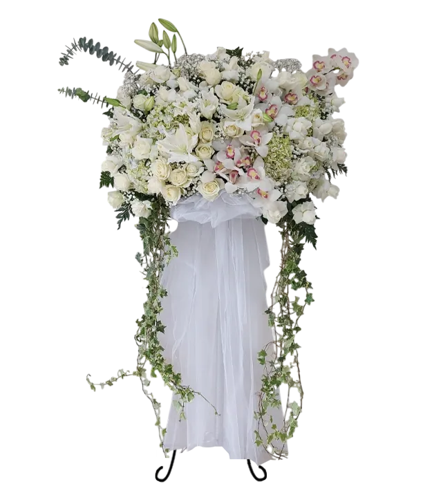 gloomy-white-standing-flower-duka-cita-jakarta-chiara-florist1