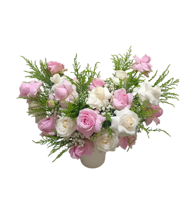 rosy-romance-vase-rangkaian-bunga-meja-jakarta-chiara-florist1
