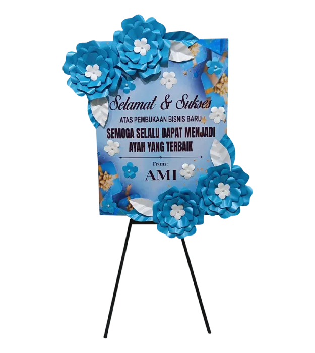 Jual Papan Bunga Kertas Terbaik - Chiara Florist
