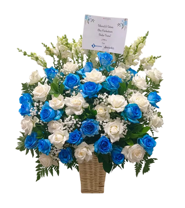 blue-heaven-flower-basket-jakarta-chiara-florist1