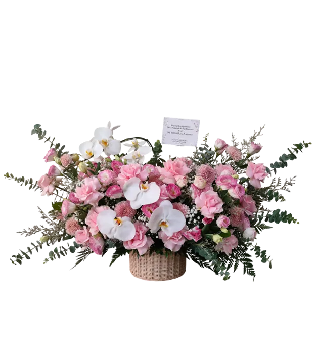 dazzling-pink-flower-basket-jakarta-chiara-florist1