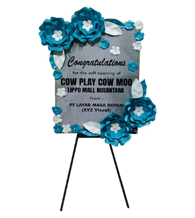 infinity-glow-frame-papan-bunga-kertas-paper-flower-jakarta-chiara-florist1